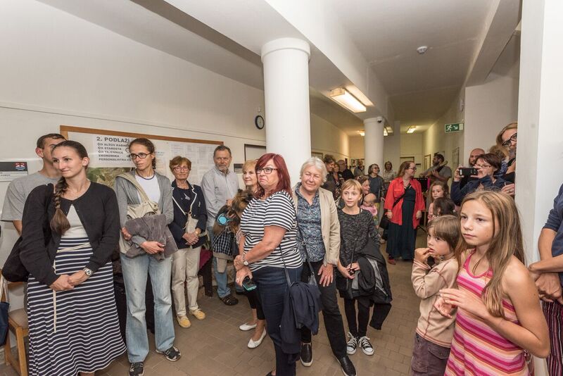 Vernis&aacute;ž v&yacute;stavy &Scaron;PERKCYKLACE, po 4. z&aacute;ř&iacute; 2017