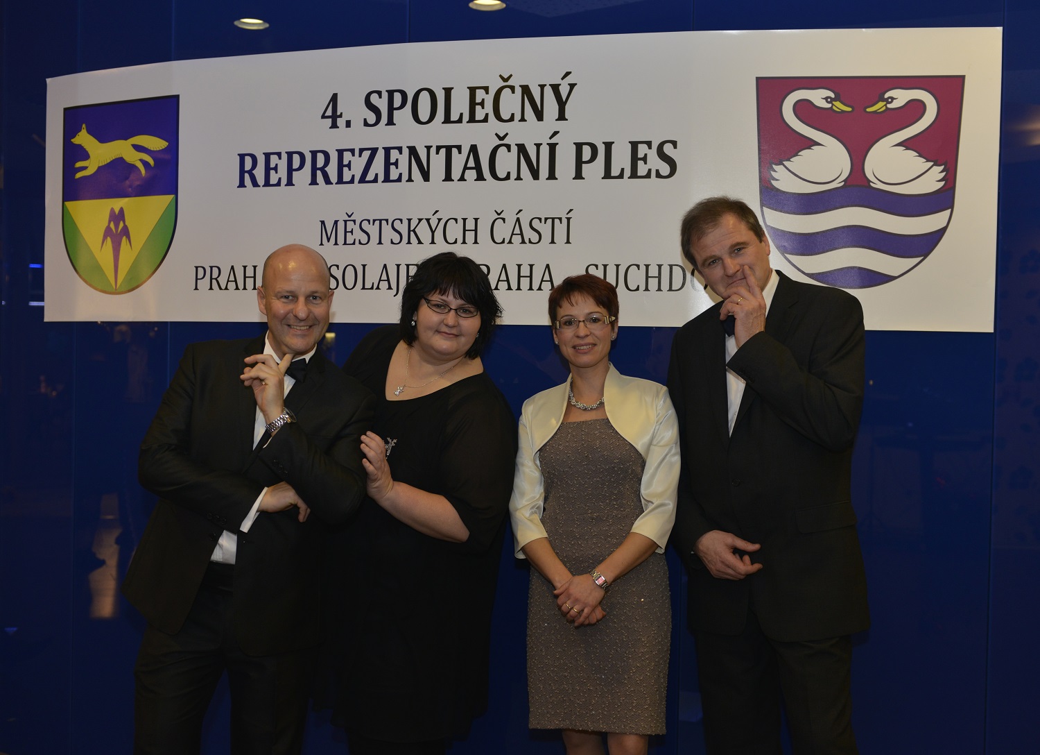 4. Společn&yacute; reprezentačn&iacute; ples městsk&yacute;ch č&aacute;st&iacute;