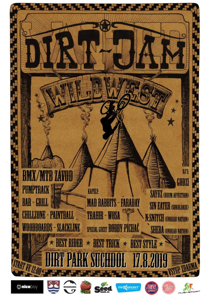 DIRT JAM Suchdol - závody BMX/MTB