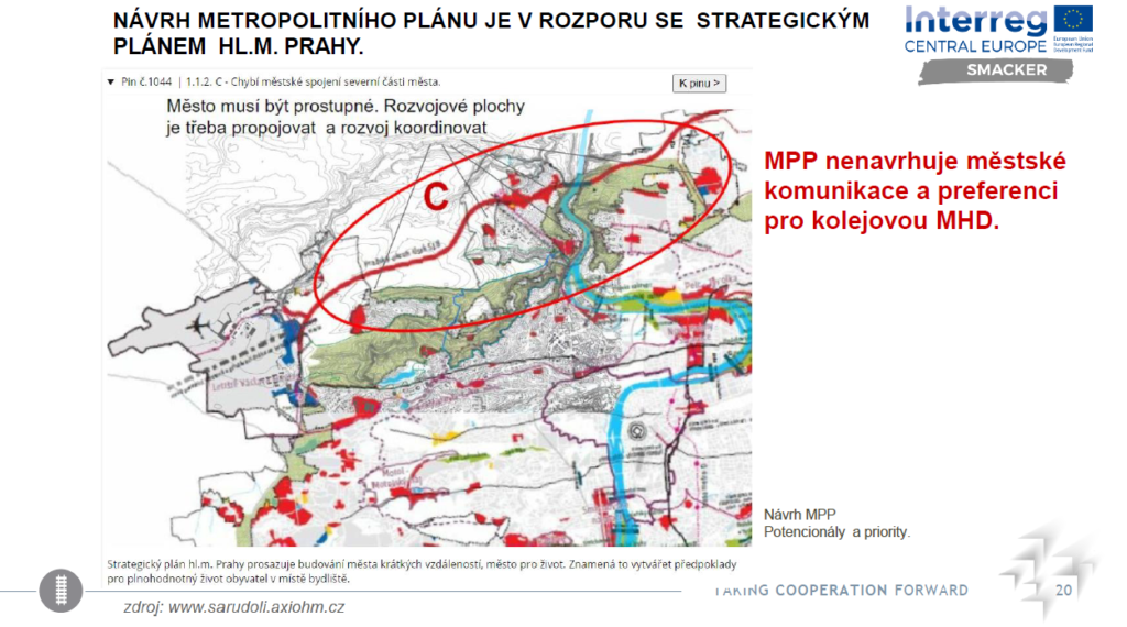 Udržitelný rozvoj a řešení dopravy na severozápadě Prahy - webinář