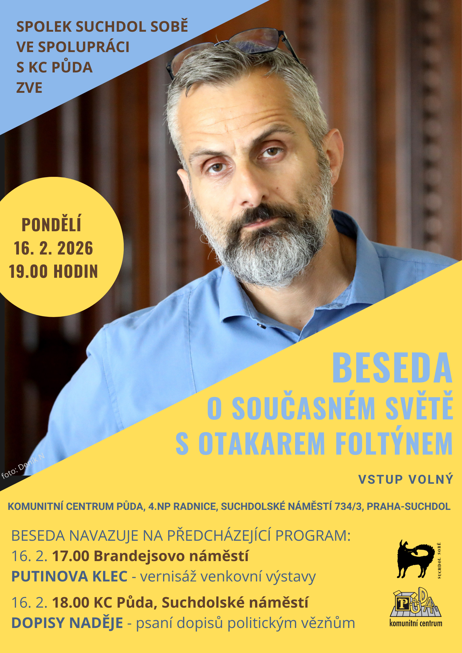 Beseda s Otakarem Foltýnem
