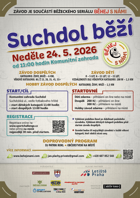 BSN Suchdol 2026 plakat A4 VS2