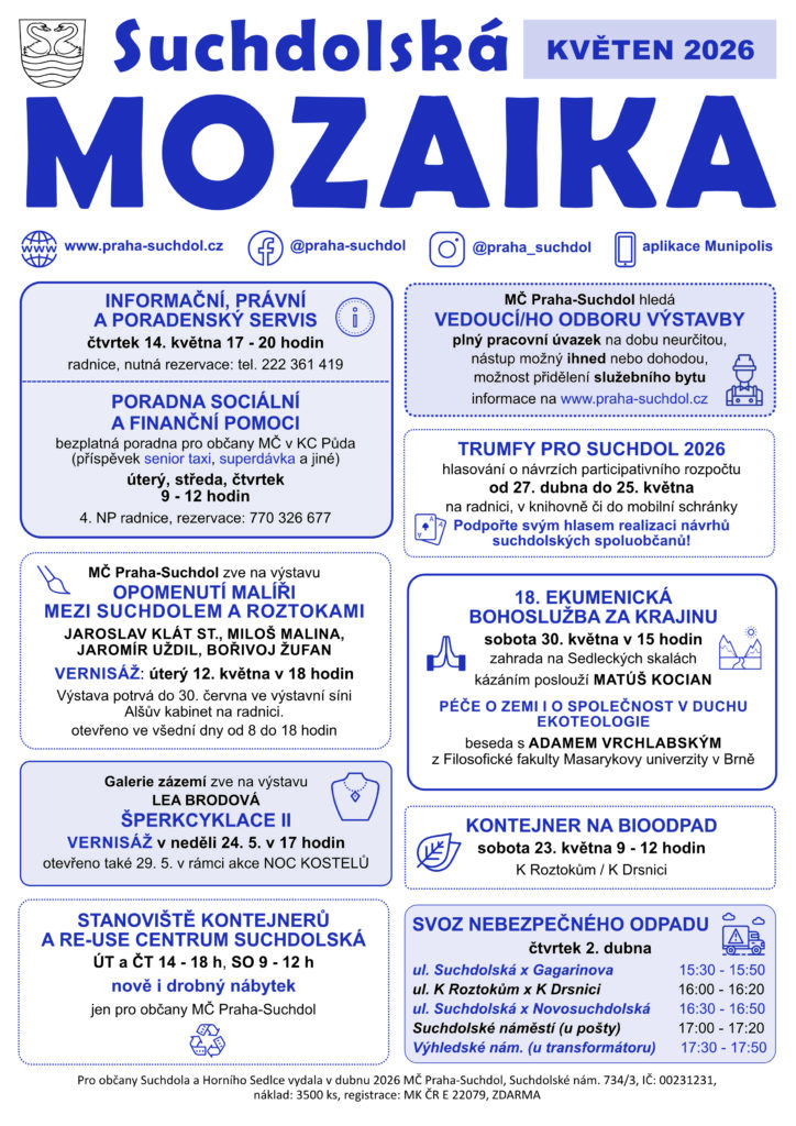 Mozaika květen 2026