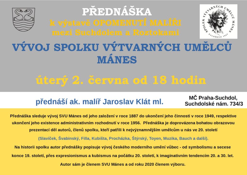 Přednáška SVU Mánes Suchdol