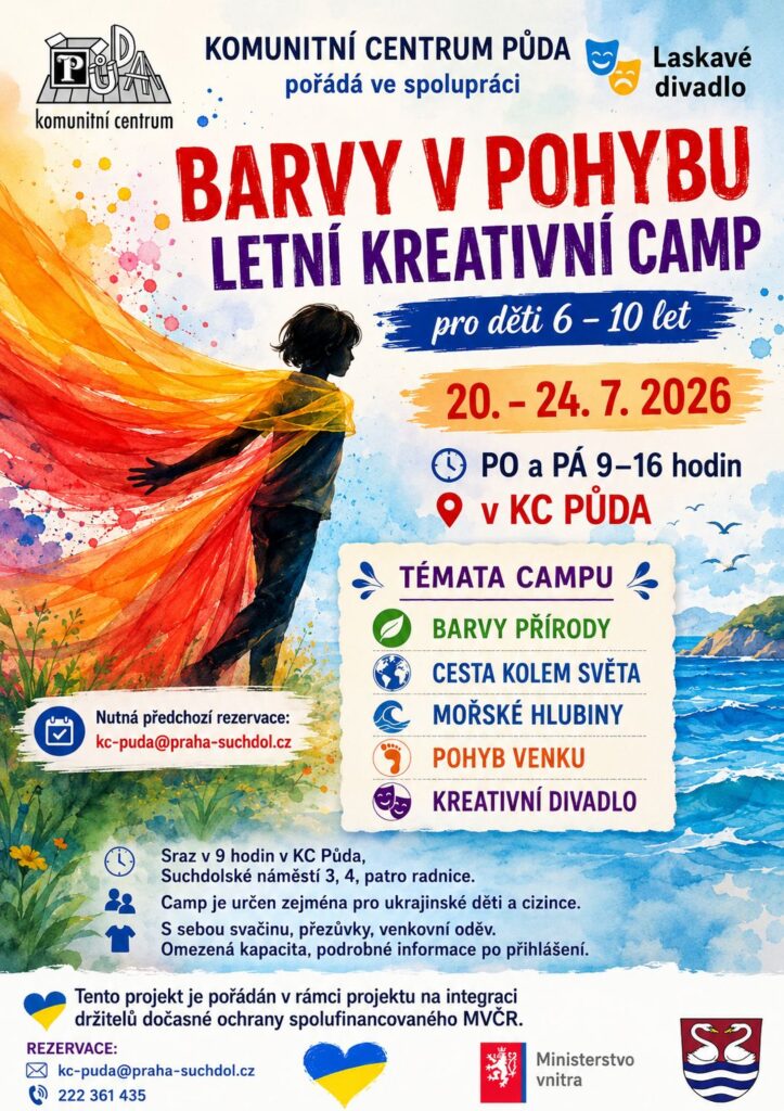 Camp barvy děti